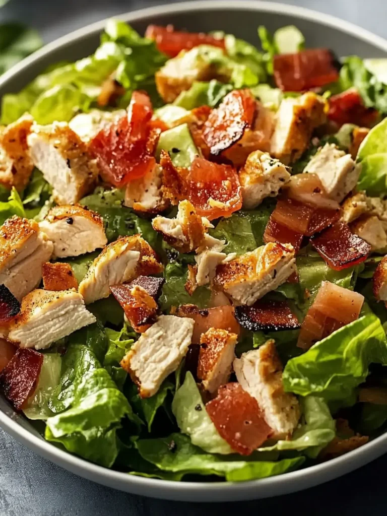 BLT Chicken Salad: Quick, Crunchy Delight for Any Meal