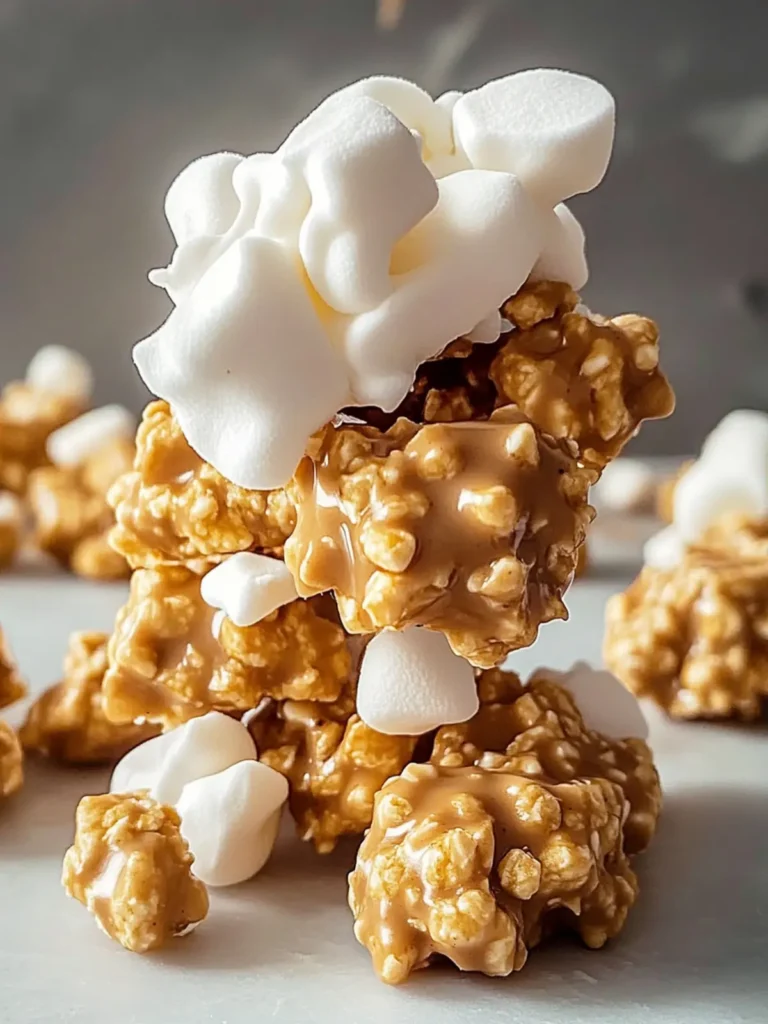 Irresistible Peanut Marshmallow Clusters in Just 20 Minutes